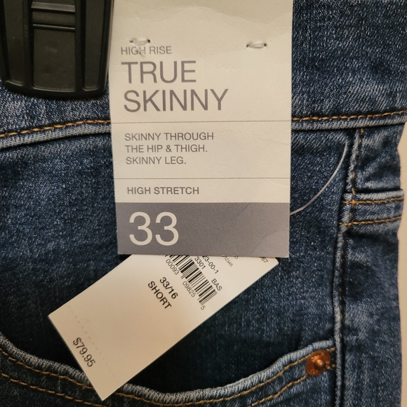 GAP Women's High Rise True Skinny Jean - Picture 3 of 5